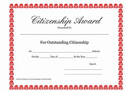 Image result for Certificate for Senior Citizens