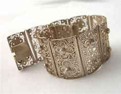 Image result for Antique Silver Bracelets