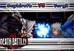 Image result for S Sephiroth Sprite Battle