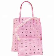 Image result for MCM Pink Tote