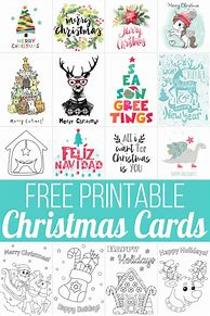Image result for Free Printable DIY Christmas Cards
