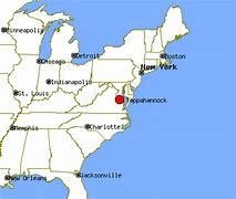 Image result for Topographic Map of Tappahannock Va