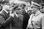 Image result for Martin Bormann and Hitler
