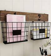 Image result for Wall Storage Shelves with Baskets