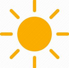 Image result for Sunny Weather Icon
