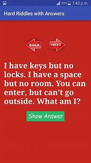 Image result for Riddles with Their Answers Hard