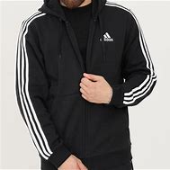 Image result for White Adidas Hoodie and Leather Jacket Men's