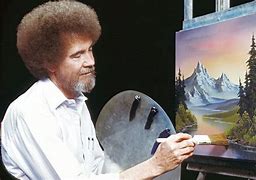 Image result for PBS Painter Bob Ross