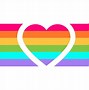 Image result for Rainbow Love Heart Black Background