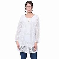 Image result for White Cotton Top