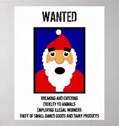 Image result for Santa Wanted Poster