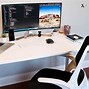 Image result for Dual Monitor Gaming Computer Desk