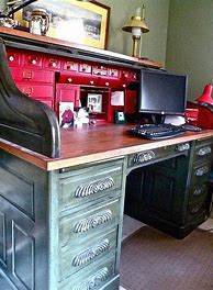 Image result for Painting a Roll Top Desk