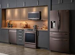 Image result for Samsung Black Stainless Appliance Package
