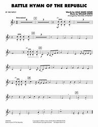 Image result for Battle Hymn of the Republic Trumpet Music