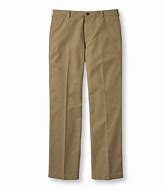 Image result for Men's Wrinkle-Free Double L® Chinos, Classic Fit Plain Front Brown 31X29 | L.L.Bean