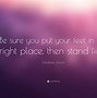 Image result for Standing Firm Quotes