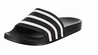 Image result for Adidas Adilette Sliders Black