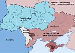 Image result for Ukraine Map Showing Donbass