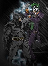 Image result for Batman vs Joker Art