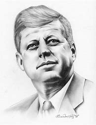 Image result for JFK Drawing Easy