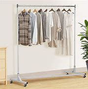 Image result for Rolling Clothes Rack Round