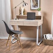 Image result for Oak Computer Desk with Drawers