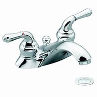 Image result for Moen Two Tone Bathroom Faucets