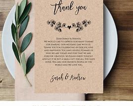 Image result for Rustic Thank You