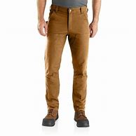 Image result for Carhartt Rugged Flex® Straight Fit Duck Double Front Pants | Brown | 42W 30L