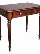 Image result for Small Dark Wood Writing Desk