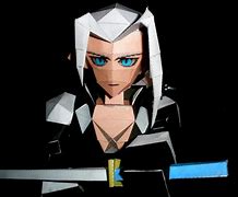Image result for Papercraft Sephiroth