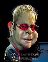 Image result for Elton John Cartoon