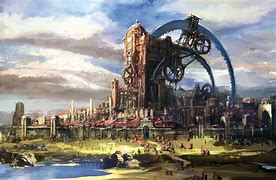 Image result for Steampunk City