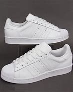 Image result for Adidas Plain White Sneakers