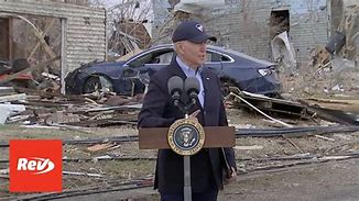 Image result for Biden Tornado Visit