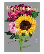 Image result for Happy Birthday Sunflower Bouquet