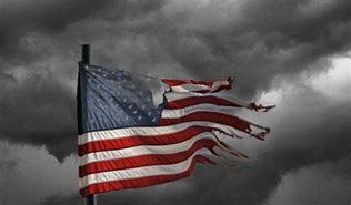 Image result for Graphic of A Broken American Flag