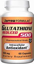 Image result for Jarrow Formulas, Inc. Glutathione Reduced Supplement Vitamin | 500 Mg | 60 Caps