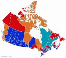 Image result for Map of Canadian Federal Election Results