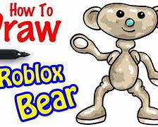 Image result for Sketch Bear Roblox