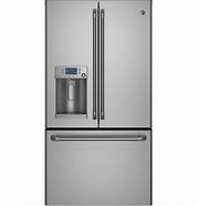 Image result for Black French Four-Door Refrigerator