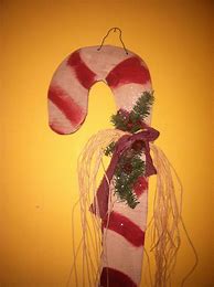 Image result for Primitive Candy Cane Decorations