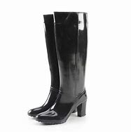 Image result for Black Rubber Boots Women