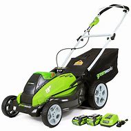 Image result for Best Battery Powered Lawn Mower