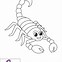 Image result for Scorpion Line Draw