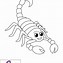 Image result for Simple Line Drawing Scorpion