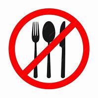 Image result for No Cutlery Sign