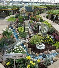 Image result for Yard Fairy Gardens