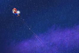 Image result for Super Mario Galaxy Outer Space